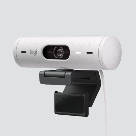 Logitech Brio 500 Full HD Webcam - OFF-WHITE - EMEA28-935