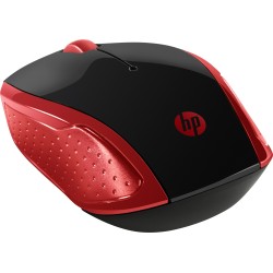 HP 200 Emprs Red Wireless Mouse