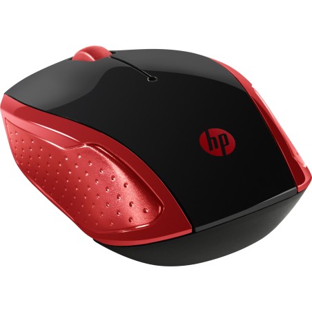 HP 200 Emprs Red Wireless Mouse