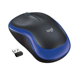 Logitech® Wireless Mouse M185 - BLUE - EMEA-808