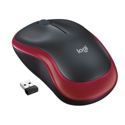 Logitech® Wireless Mouse M185 - RED - EMEA-808