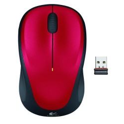 Logitech® Wireless Mouse M235 - RED - EMEA-808