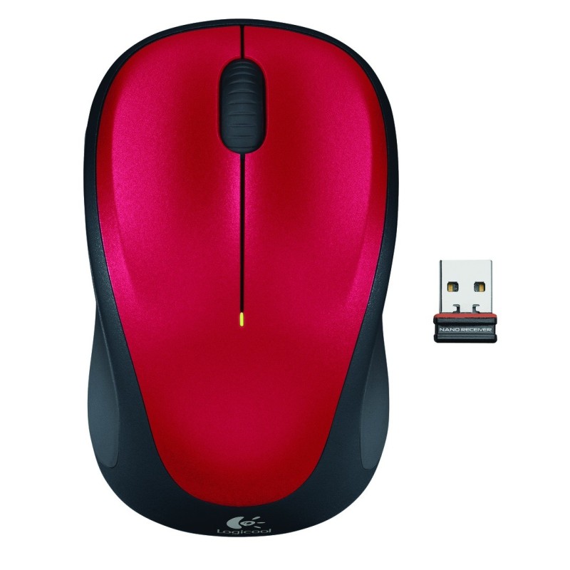 Logitech® Wireless Mouse M235 - RED - EMEA-808