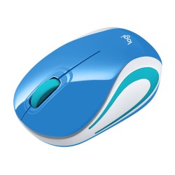 Logitech® Wireless Mini Mouse M187 - BLUE - EMEA-808