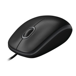 B100 Optical USB Mouse - BLACK-GREY - EMEA28i-935