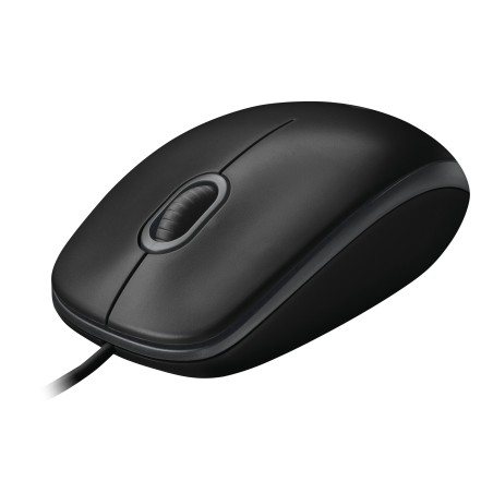 B100 Optical USB Mouse - BLACK-GREY - EMEA28i-935