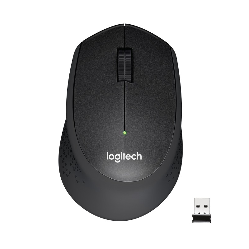 Logitech M330 SILENT PLUS Wireless Mouse - BLACK - EMEA28i-935