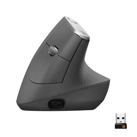 Logitech MX Vertical Advanced Ergonomic mouse - GRAPHITE - EMEA28-935