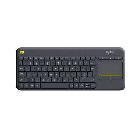 Logitech® Wireless Touch Keyboard K400 Plus - DARK - FRA - CENTRAL-419