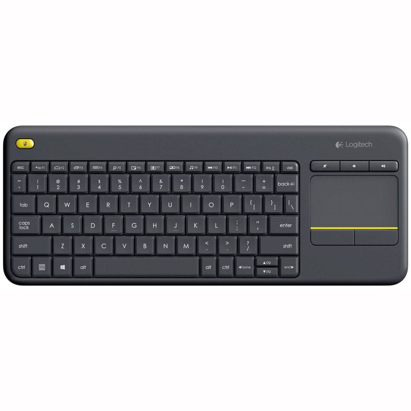 Logitech® Wireless Touch Keyboard K400 Plus - DARK - ESP - MEDITER-412