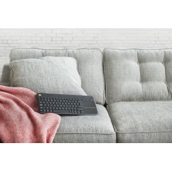 Logitech® Wireless Touch Keyboard K400 Plus - DARK - ESP - MEDITER-412