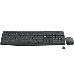 MK235 Wireless Keyboard and Mouse Combo - GREY - PTG - MEDITER-412