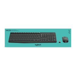 MK235 Wireless Keyboard and Mouse Combo - GREY - ESP - MEDITER-412