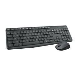 MK235 Wireless Keyboard and Mouse Combo - GREY - US INT'L - INTNL-973