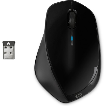 HP x4500 Wireless Black Mouse 