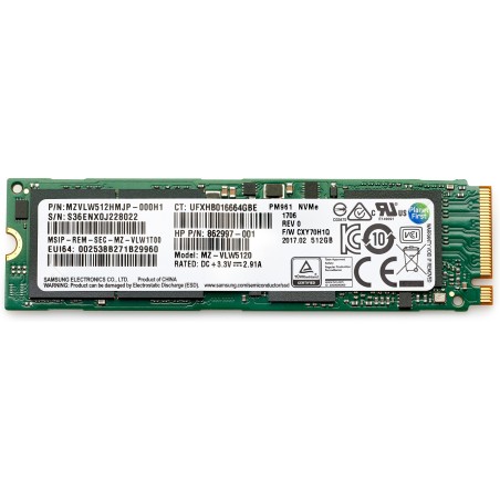 512GB PCIe-4x4 NVME TLC SSD