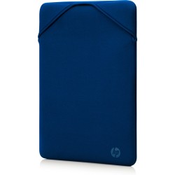 HP Protective Reversible 14 Black Blue Laptop Sleeve