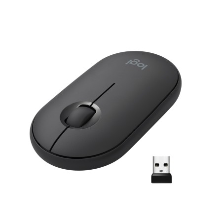 Logitech Pebble M350 Wireless Mouse - GRAPHITE - EMEA-808