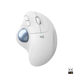 Logitech ERGO M575 Wireless Trackball Mouse - OFFWHITE - EMEA28-935