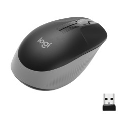 M190 Full-size wireless mouse - MID GREY - EMEA28i-935