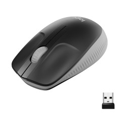 M190 Full-size wireless mouse - MID GREY - EMEA28i-935