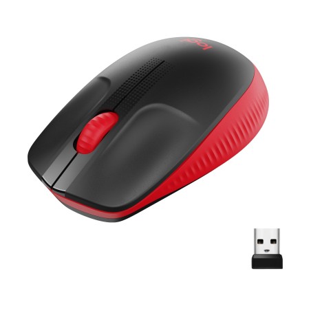 M190 Full-size wireless mouse - RED - EMEA28i-935