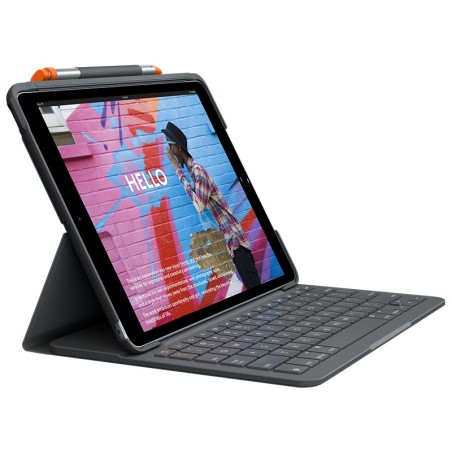 Slim Folio for iPad (7th 8th & 9th generation) - GRAPHITE - ESP - MEDITER-412