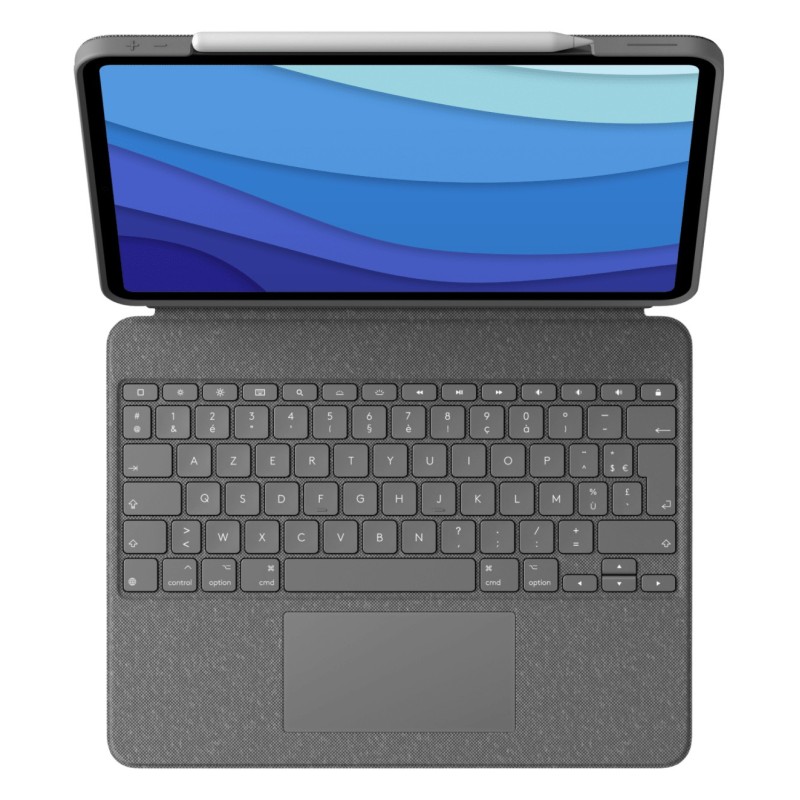 Combo Touch for iPad Pro 129-inch (5th and 6th gen) - GREY - FRA - CENTRAL-419