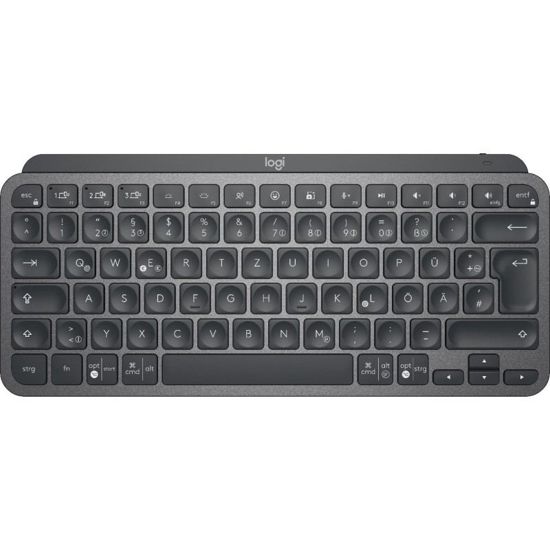 MX Keys Mini Minimalist Wireless Illuminated Keyboard - GRAPHITE - DEU - CENTRAL-419