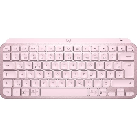 MX Keys Mini Minimalist Wireless Illuminated Keyboard - ROSE - DEU - CENTRAL-419