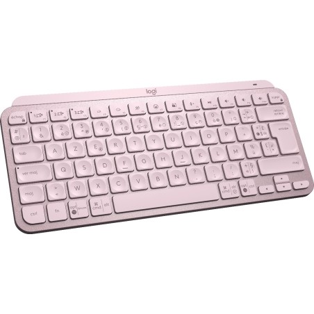 MX Keys Mini Minimalist Wireless Illuminated Keyboard - ROSE - FRA - CENTRAL-419