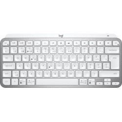 MX Keys Mini Minimalist Wireless Illuminated Keyboard - PALE GREY - CH - CENTRAL-419