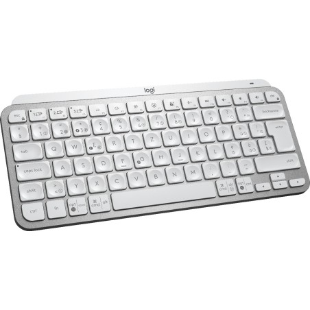 MX Keys Mini Minimalist Wireless Illuminated Keyboard - PALE GREY - CH - CENTRAL-419