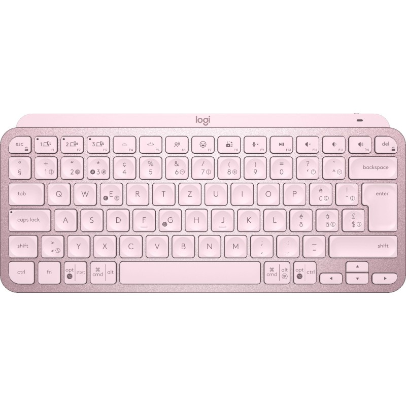 MX Keys Mini Minimalist Wireless Illuminated Keyboard - ROSE - CH - CENTRAL-419