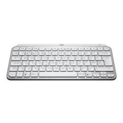 MX Keys Mini Minimalist Wireless Illuminated Keyboard - PALE GREY - UK - INTNL-973