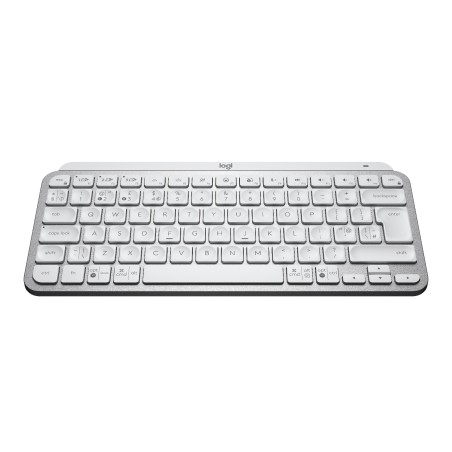 MX Keys Mini Minimalist Wireless Illuminated Keyboard - PALE GREY - UK - INTNL-973