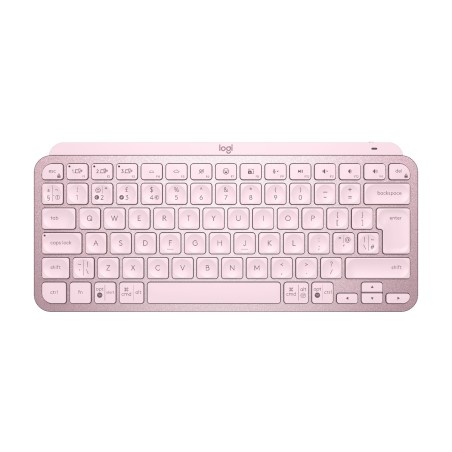 MX Keys Mini Minimalist Wireless Illuminated Keyboard - ROSE - UK - INTNL-973