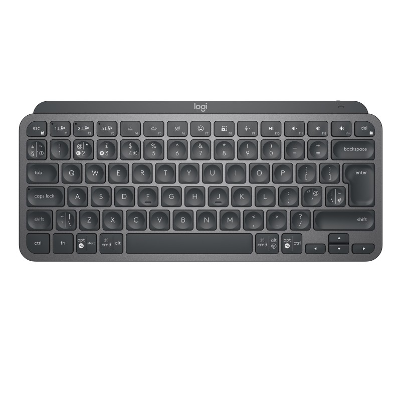 MX Keys Mini Minimalist Wireless Illuminated Keyboard - GRAPHITE - US INT'L - INTNL-973