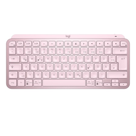 MX Keys Mini Minimalist Wireless Illuminated Keyboard - ROSE - US INT'L - INTNL-973