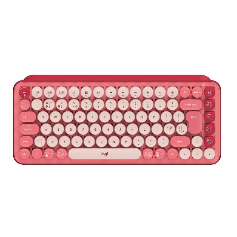 POP Keys Wireless Mechanical Keyboard With Emoji Keys - HEARTBREAKER_ROSE - US INT'L - INTNL-973