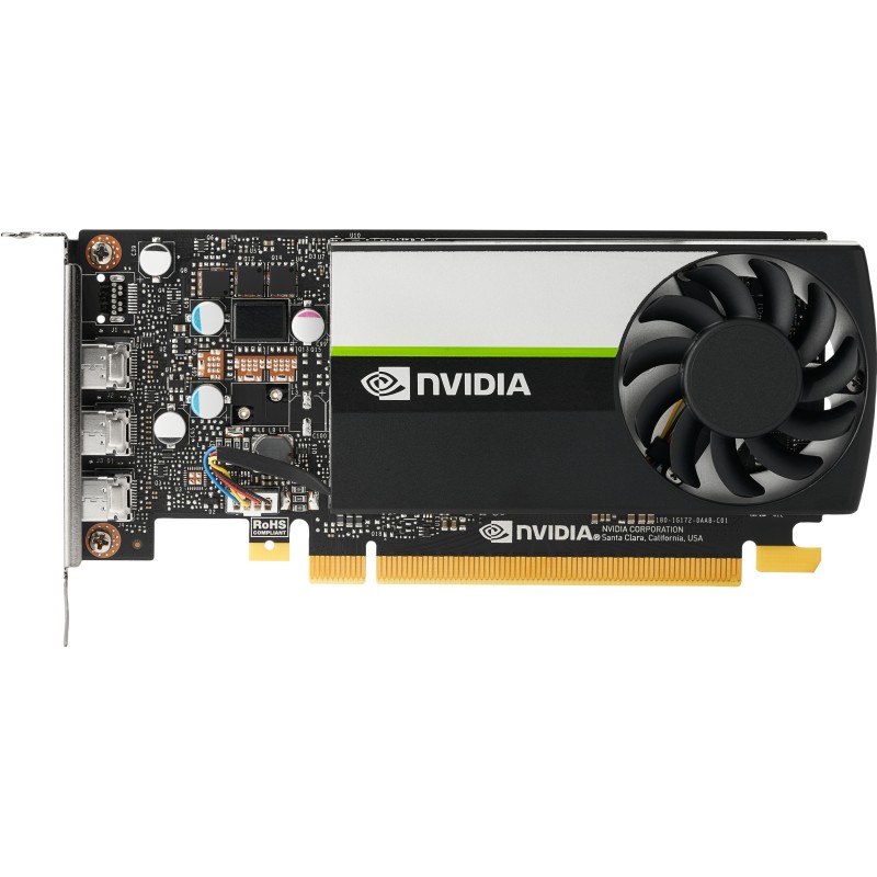 NVIDIA T400 4GB 3mDP GFX