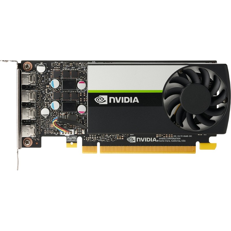 NVIDIA Long-Life T1000E 8 GB 4mDP Graphics