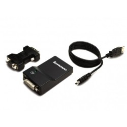 Lenovo USB 30 to DVI VGA Monitor Adapter