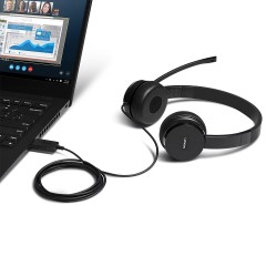 Lenovo 100 USB Stereo Headset 