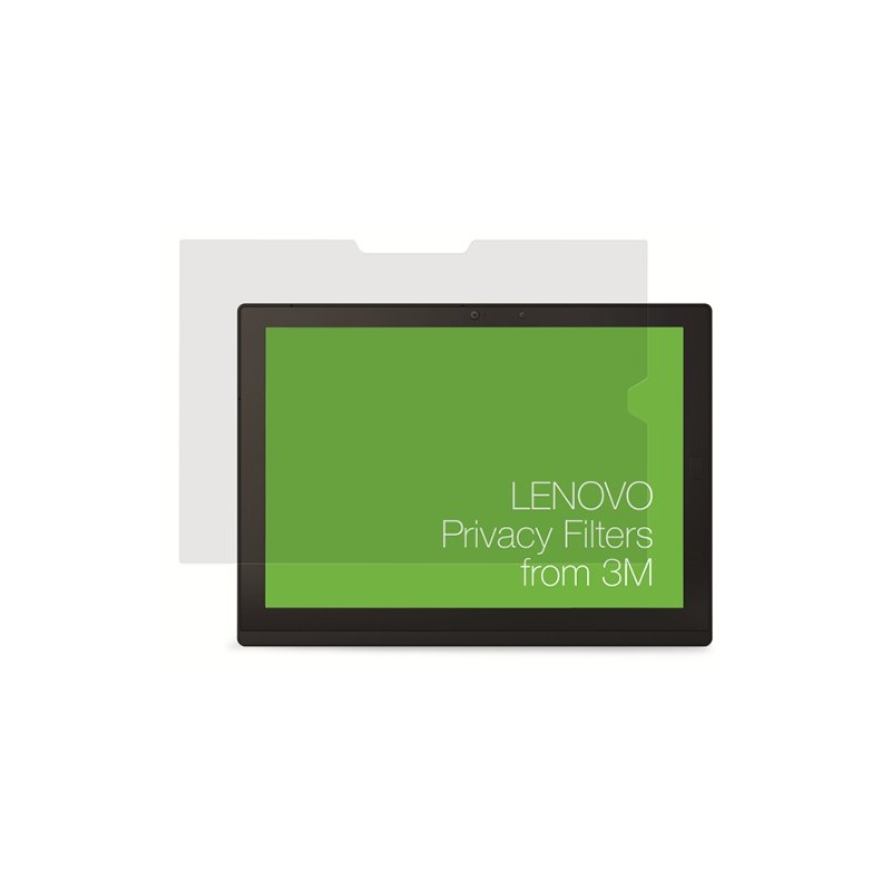 Lenovo 123 inch Privacy Filter for X12 Detachable with COMPLY Attachment from 3M        