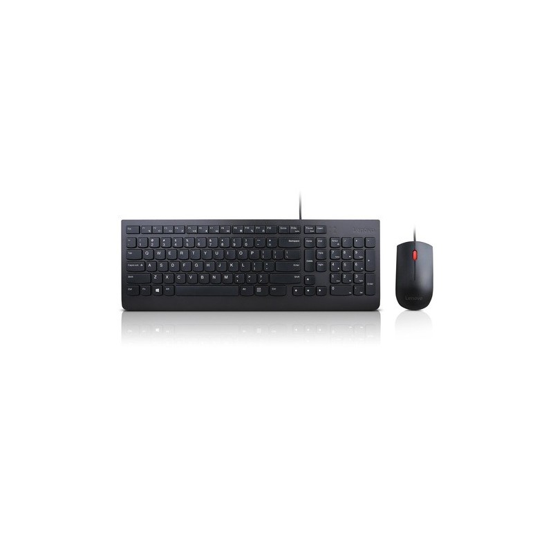 Lenovo Essential Wired Keyboard and Mouse Combo - French