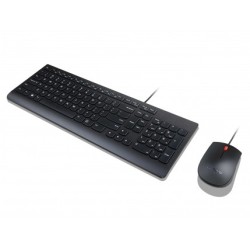 Lenovo Essential Wired Keyboard and Mouse Combo - German 