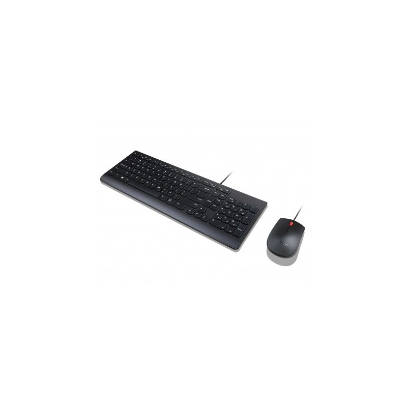 Lenovo Essential Wired Keyboard and Mouse Combo - German 