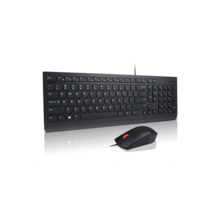 Lenovo Essential Wired Keyboard and Mouse Combo - Greek 