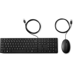 HP Wired Desktop 320MK Mouse and Keyboard-GR